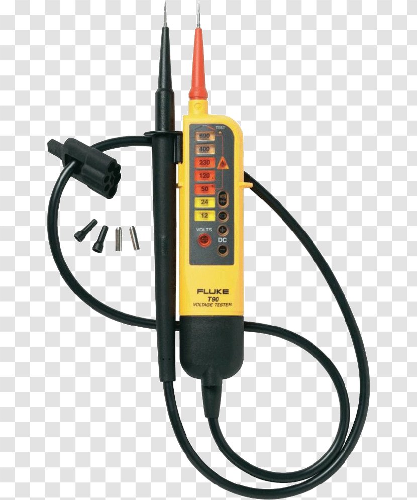 Test Light Continuity Tester Multimeter Electric Potential Difference Fluke Corporation - Battery Indicator Transparent PNG