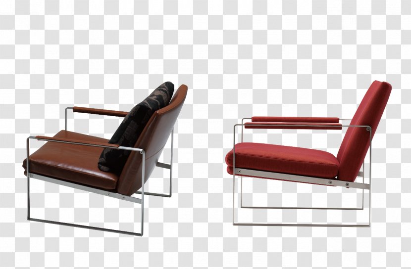 Eames Lounge Chair Egg Couch Chaise Longue - Recliner Transparent PNG