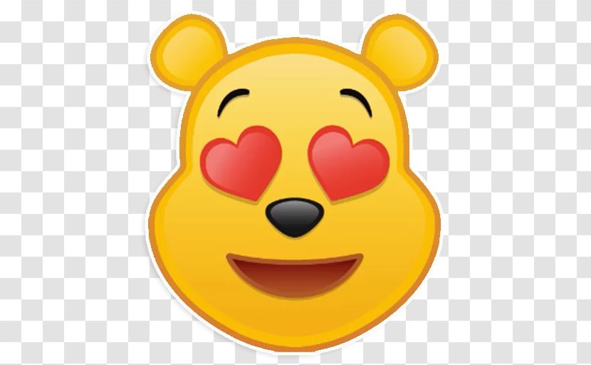 Winnie-the-Pooh Emoji Smiley Winnipeg Image - Snout - Winnie The Pooh Transparent PNG