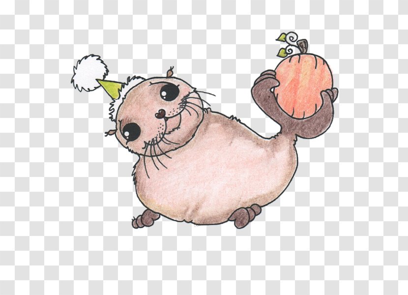 Pig Rodent Cat Canidae Dog - Fiction - Sea Lion On Cliff Drawings Transparent PNG