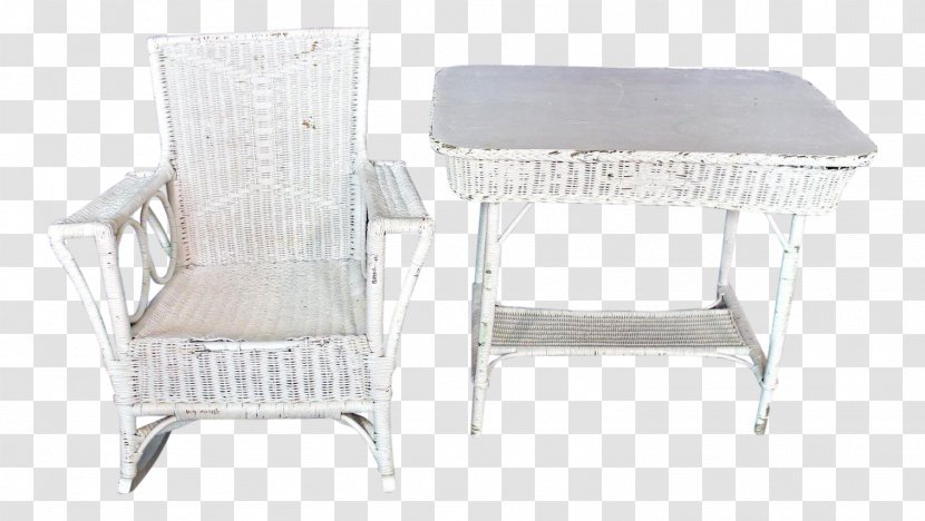 Table Garden Furniture Chairish - Rocking Chairs - Noble Wicker Chair Transparent PNG