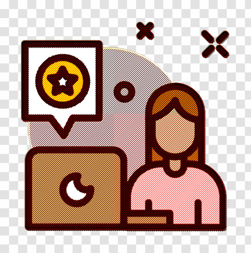 Woman Icon Protest Icon Laptop Icon Transparent PNG