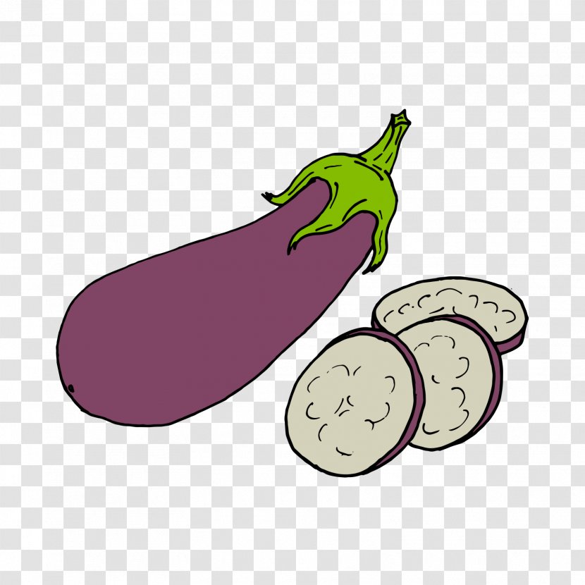 Vegetarian Cuisine Vegetable Ingredient Eggplant - Purple Transparent PNG