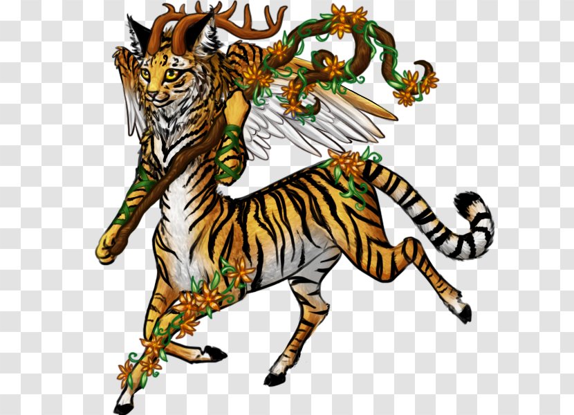 Wildcat Tiger Felidae Deer - Tabby Cat - Hanging Edition Transparent PNG