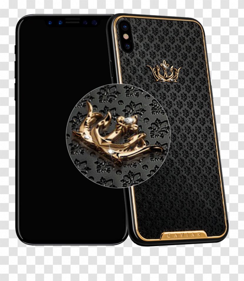 IPhone X 7 8 Smartphone Caviar - Diamond Transparent PNG