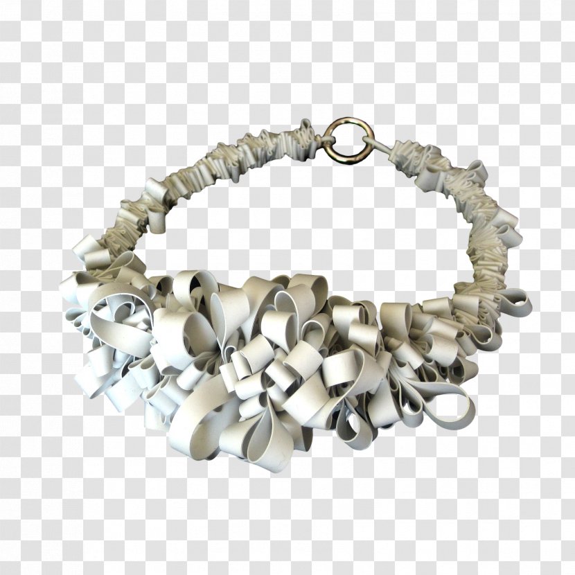 Bracelet Jewellery Necklace Jewelry Design Silver - Rubber Strip Transparent PNG