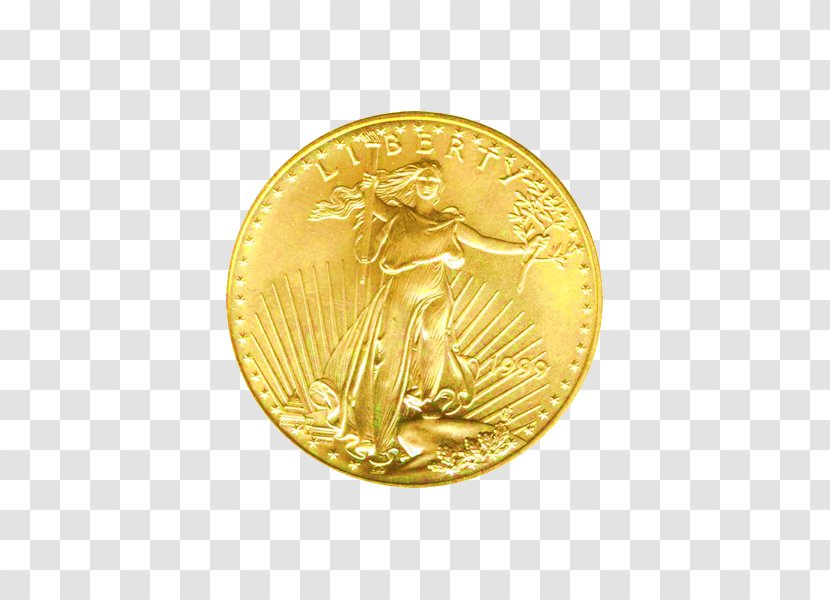 Gold Coin American Eagle Silver Transparent PNG