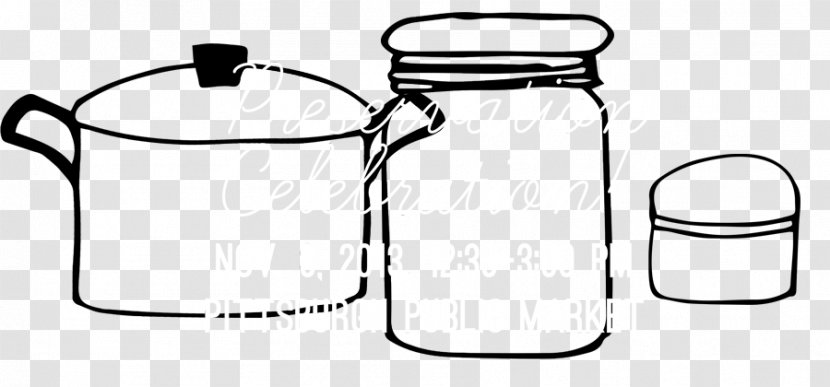 Cookie Cartoon - Jar - Line Art Cookware Transparent PNG
