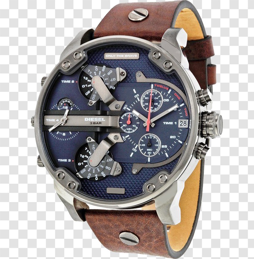 Diesel Mr. Daddy 2.0 Watch Mega Chief Chronograph - Dial Transparent PNG