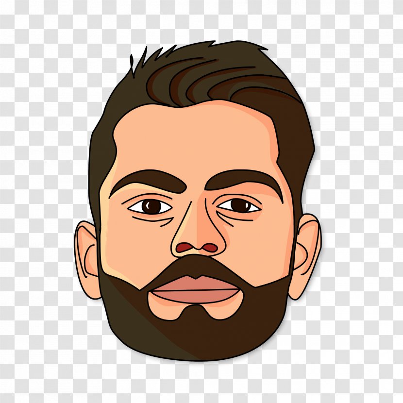 Facial Hair Expression Cheek Chin Beard - Eyebrow - Virat Transparent PNG