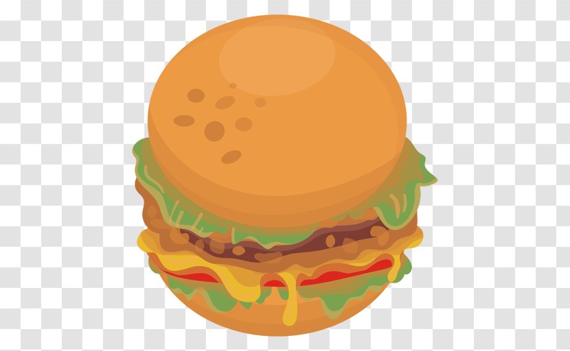 Hamburger Cheeseburger Image Food - Drawing - Hamburguers Outline Transparent PNG