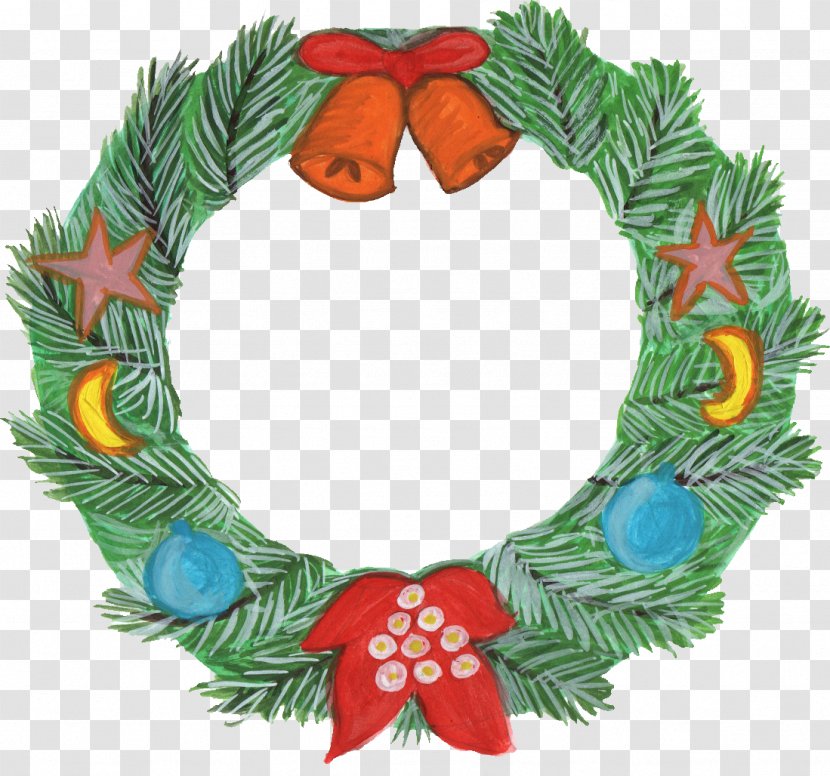 Laurel Wreath Christmas Clip Art - Pine Family Transparent PNG
