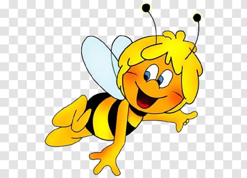 Maya The Bee Animation Bumblebee Clip Art - Membrane Winged Insect - Bees Transparent PNG