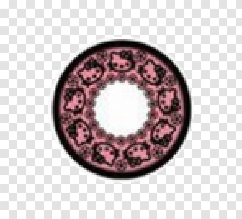 Hello Kitty Contact Lenses Circle Lens Rilakkuma - Base Curve Radius - Sanrio Transparent PNG
