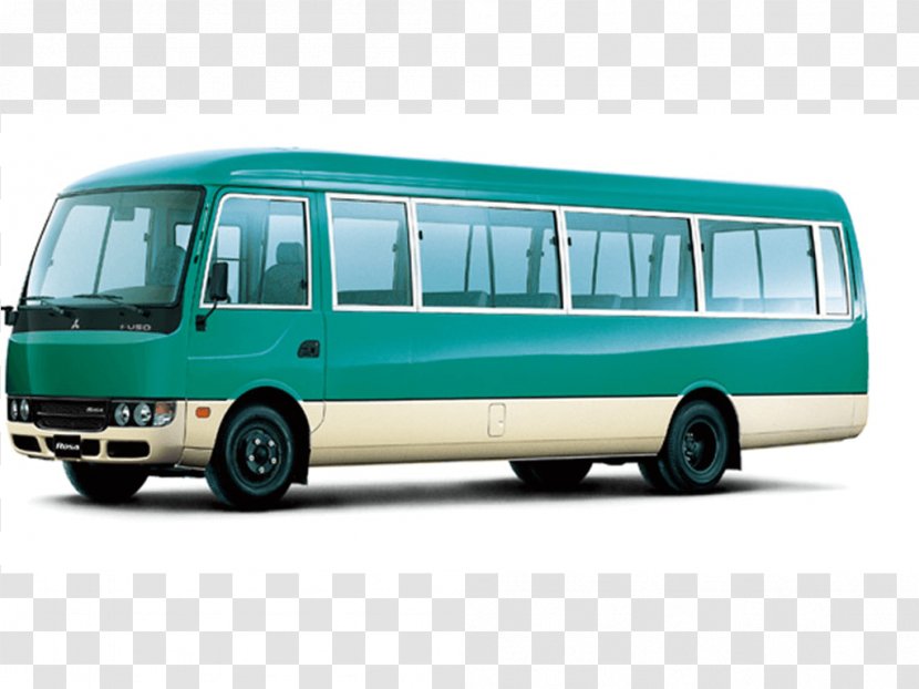 Tour Bus Service Mitsubishi Fuso Truck And Corporation Commercial Vehicle Minibus - Transport Transparent PNG