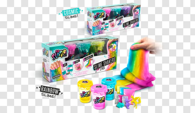 Import Pack 3 Botes Slime Shaker So Factory Bote 9 Modelos Toy Blind Assortment In Pdq - Heart - Gooey Transparent PNG