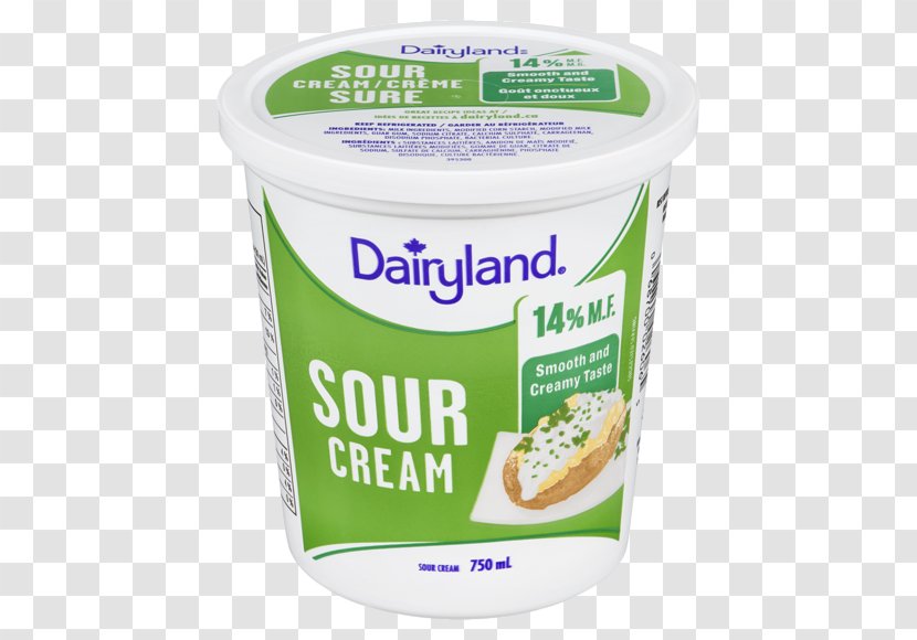 Dairyland Sour Cream Product Flavor - Food Transparent PNG