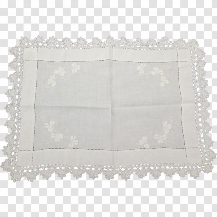 Place Mats Textile Color All Rights Reserved - White - Lace Transparent PNG
