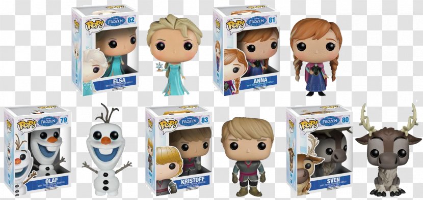 Elsa Olaf Anna Funko Sven - Stuffed Animals Cuddly Toys Transparent PNG