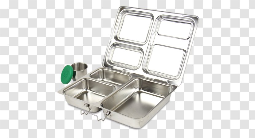 Bento Lunchbox Container Metal - Food - Stainless Steel Products Transparent PNG