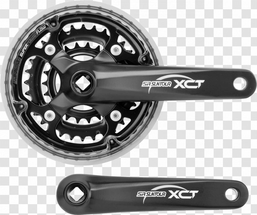 Bicycle Cranks SunTour Connecting Rod Groupset - Price Transparent PNG