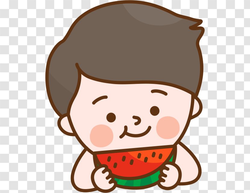 Cartoon Vecteur - Cheek - Watermelon Boy Transparent PNG