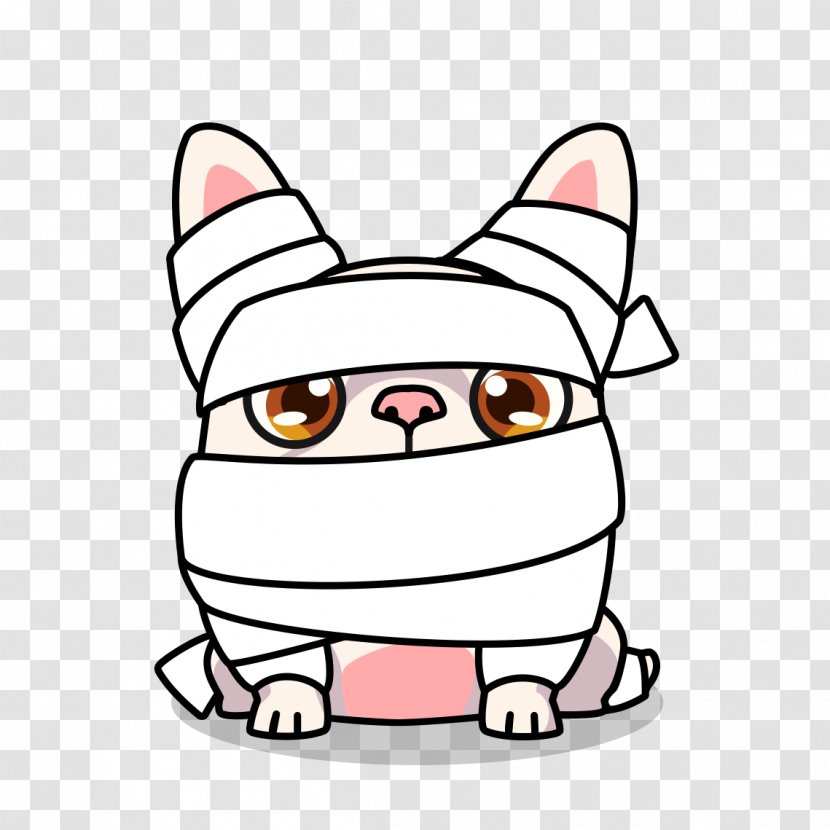 Whiskers Dog TRON CryptoKitties Cryptocurrency - Small To Medium Sized Cats - Mummy Transparent PNG