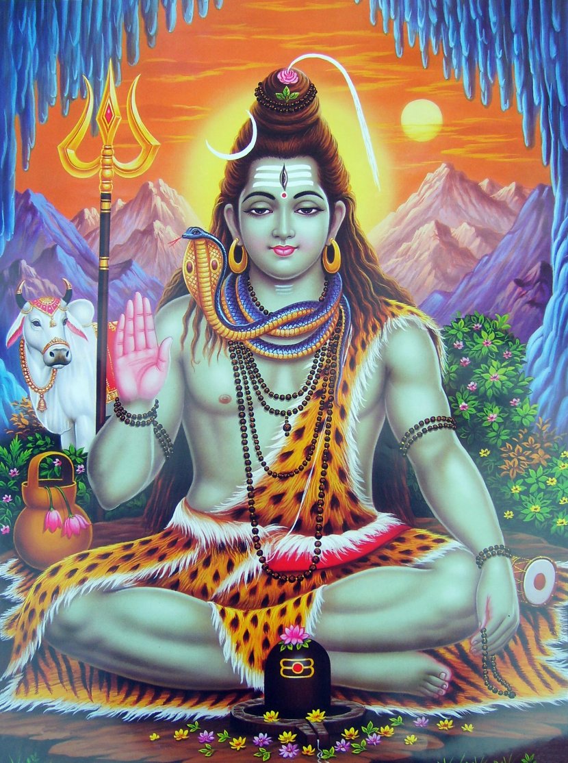 Shiva Krishna Parvati Hinduism Deity - Durga Maa Transparent PNG
