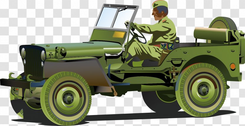 Car Jeep Sport Utility Vehicle Military - Creative Vehicles Transparent PNG