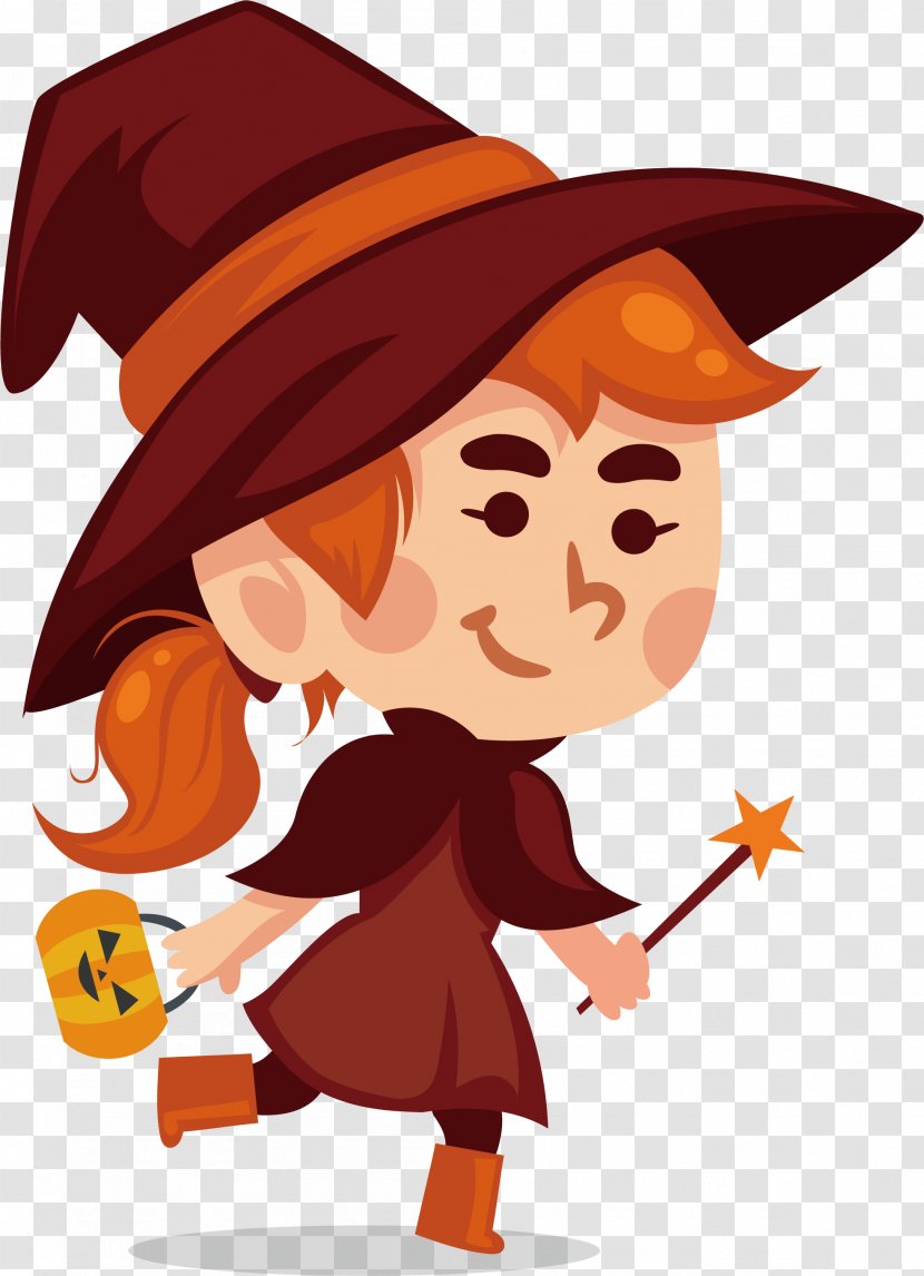 Witchcraft - Orange - Lovely Little Witch! Transparent PNG