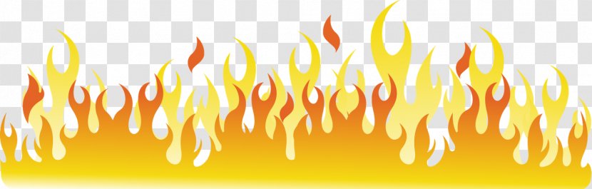 Flame - Yellow - Combustion Transparent PNG