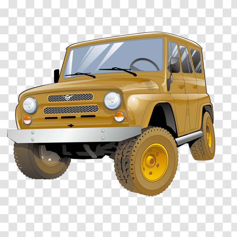 Car Jeep - Model Transparent PNG