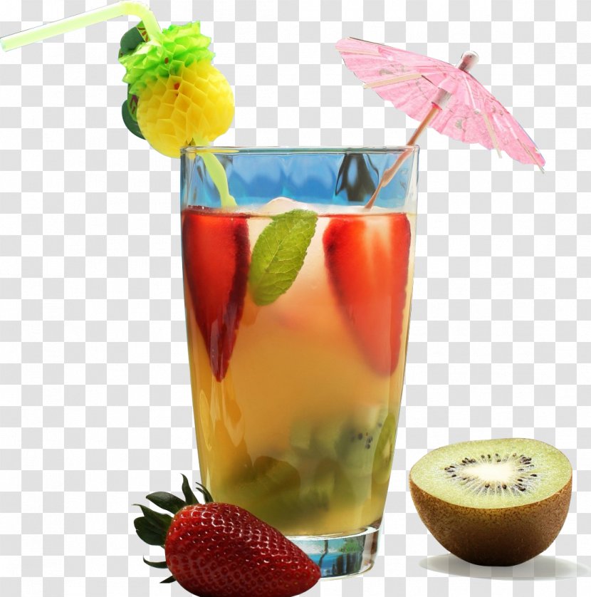 Juice Soft Drink Smoothie Fruit Strawberry - Juicer Transparent PNG