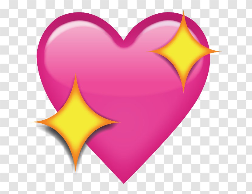 Emoji Heart Love IPhone - Watercolor - Sparkles Transparent PNG