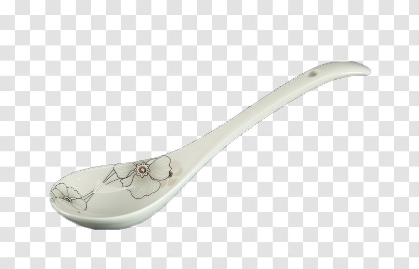 Spoon - Cutlery - Porcelain Transparent PNG