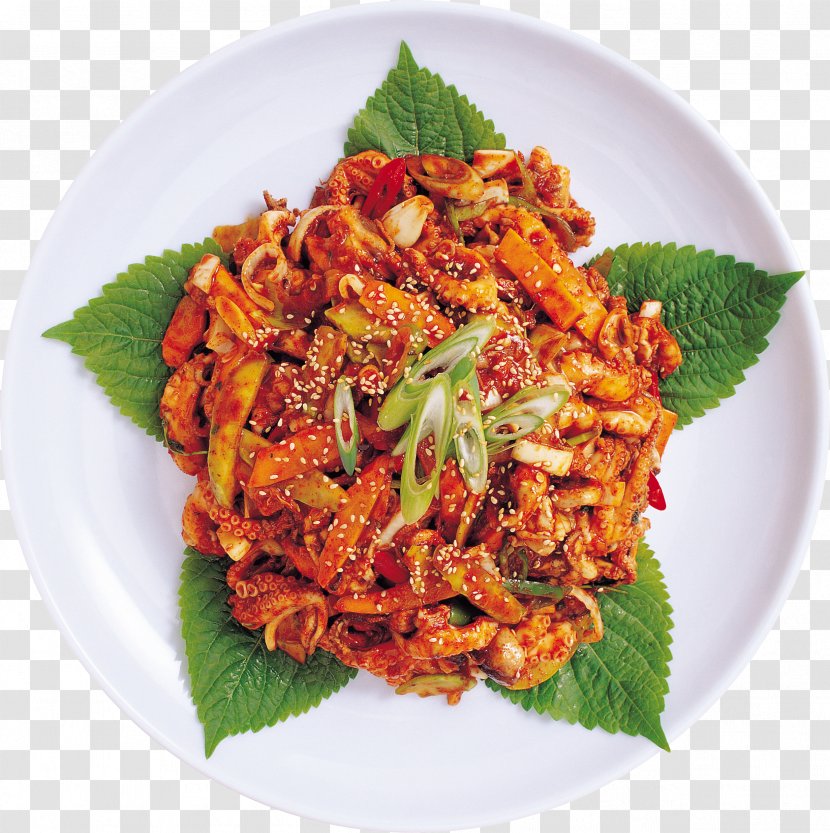 Dressed Herring Dish Asian Cuisine Food Recipe - Green Salad Transparent PNG