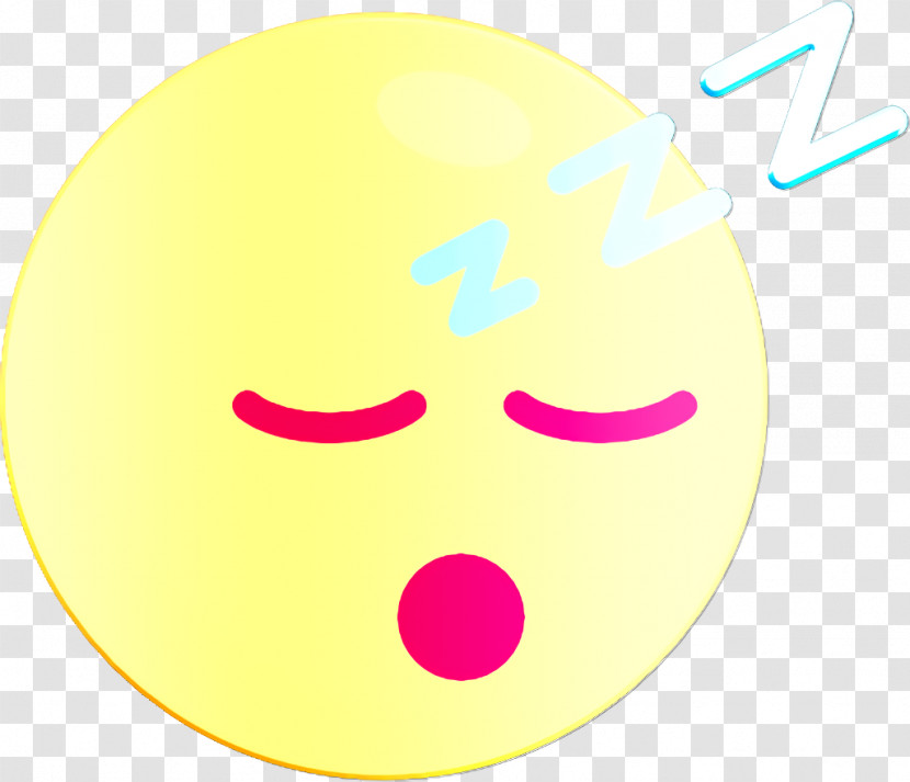 Sleeping Icon Emoji Icon Transparent PNG