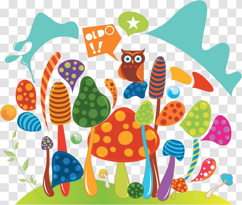 Mushroom Drawing Illustration - All Kinds Of Mushrooms Transparent PNG