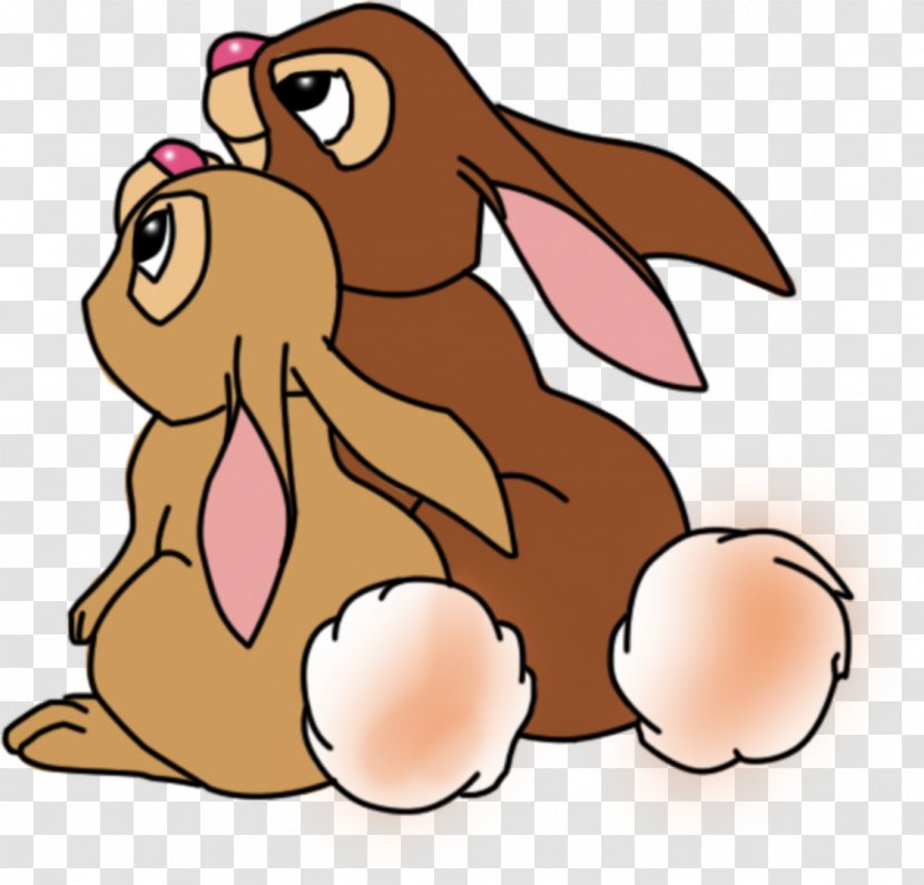 Puppy Hare European Rabbit Clip Art - Tree Transparent PNG