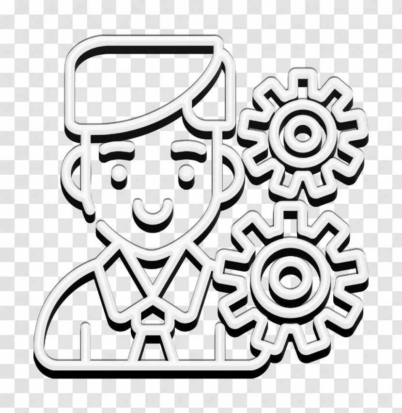 Human Resources Icon Cog Icon Human Resources Icon Transparent PNG