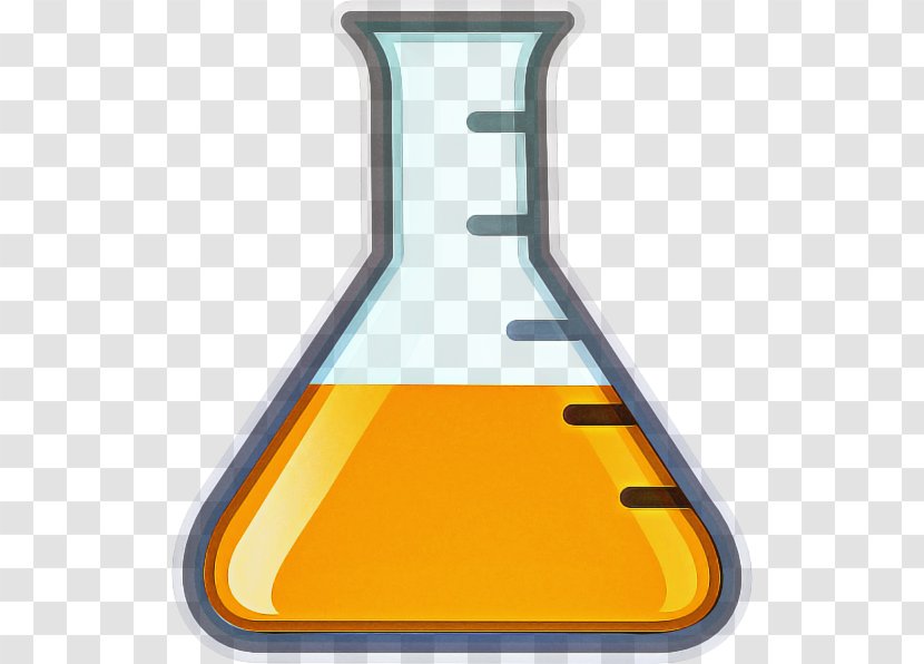 Beaker Yellow Laboratory Flask Equipment Clip Art Transparent PNG