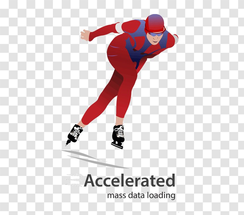 Vector Graphics Royalty-free Stock Photography Illustration Speed Skating - Recreation - Hyperion Background Transparent PNG