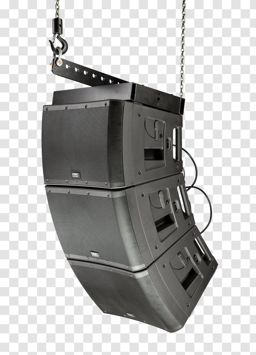 QSC Audio Products Line Array Loudspeaker Subwoofer - Automotive Exterior - Contour Transparent PNG