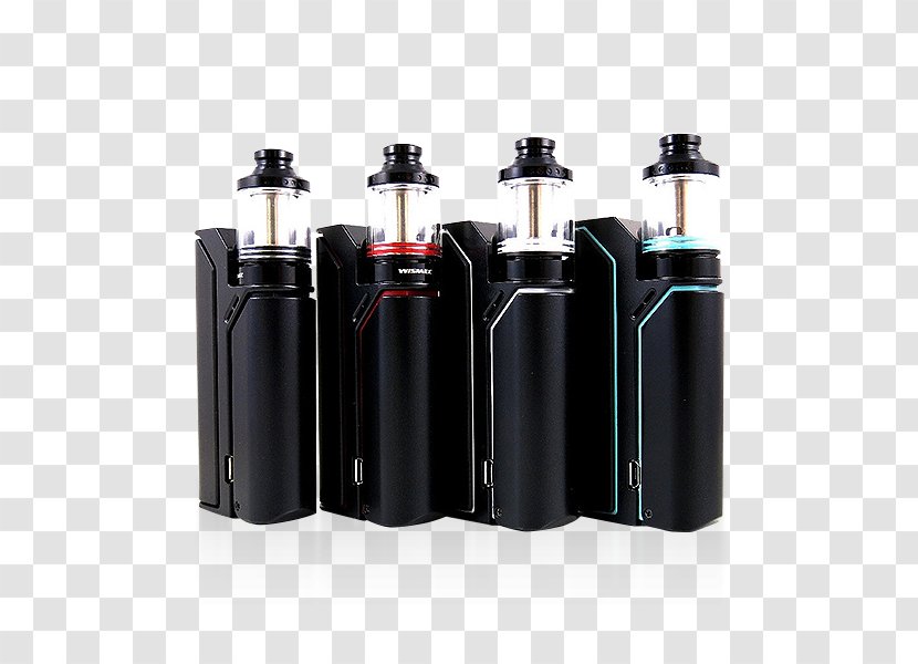 Electronic Cigarette Vape Shop Product Electric Battery Vapor - Smoking - Cylinder Transparent PNG