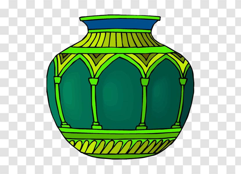 Clip Art Vase Openclipart Free Content Drawing - Green Transparent PNG