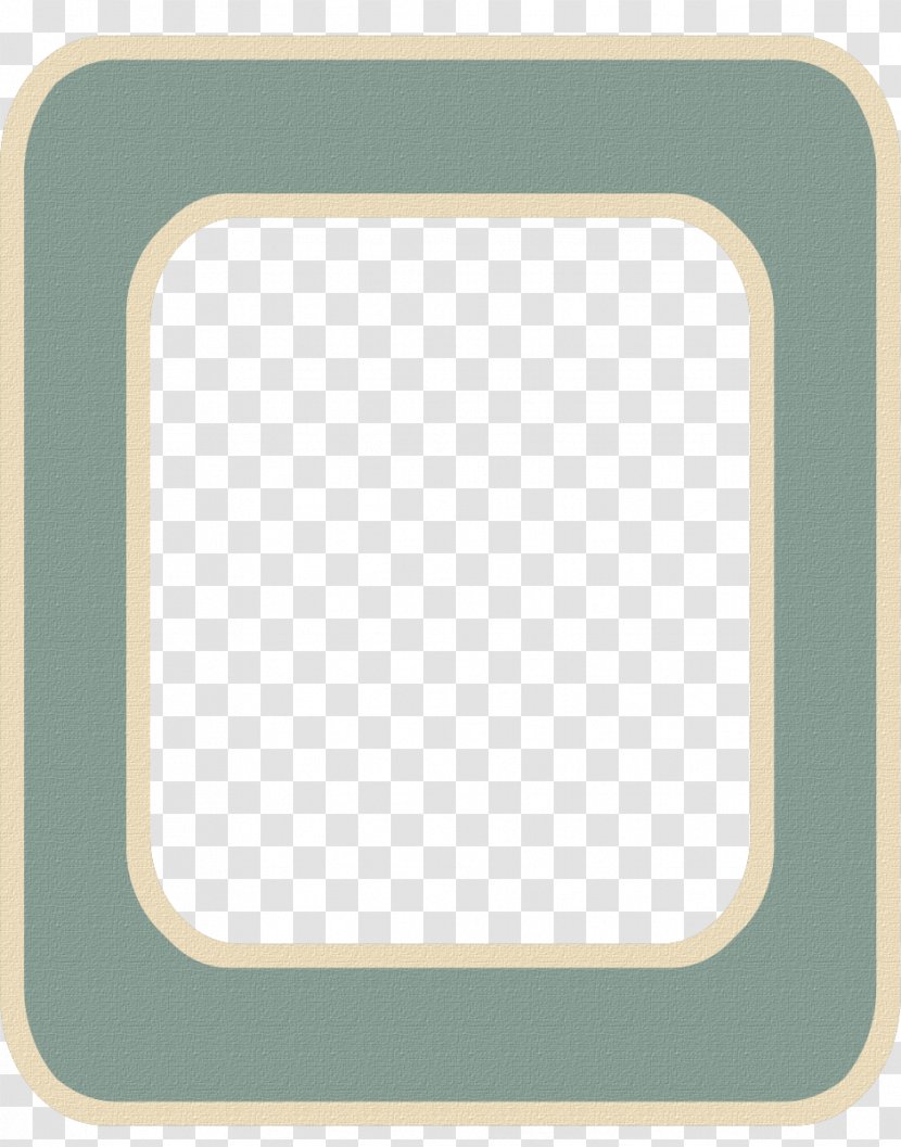 Teal Turquoise Rectangle - Picture Frames - Frame Transparent PNG