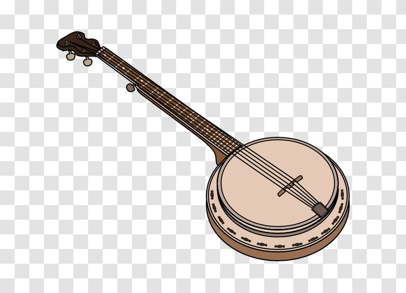 Banjo Musical Instruments Clip Art - Tree Transparent PNG