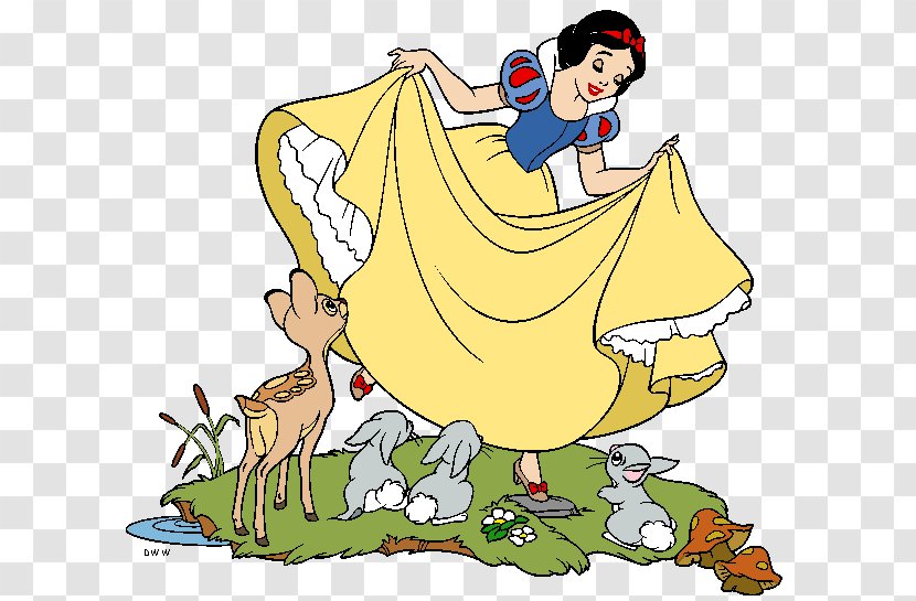 Snow White Queen Seven Dwarfs Dopey Clip Art - Artwork - And The Image Transparent PNG