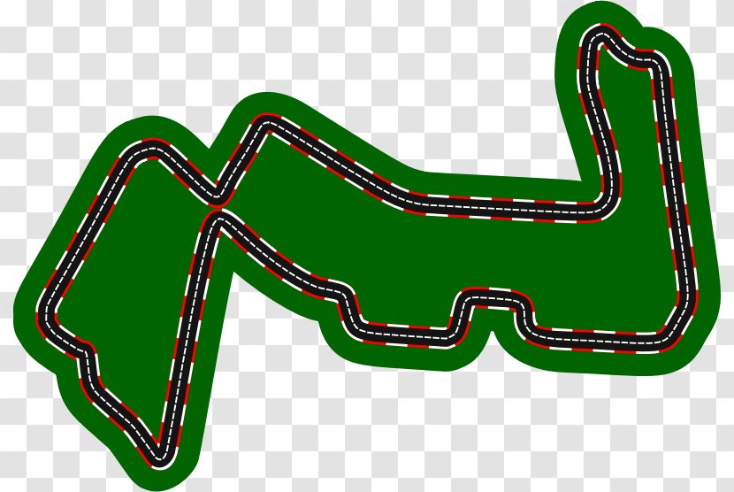 Marina Bay Street Circuit Race Track Clip Art - Formula 1 Transparent PNG