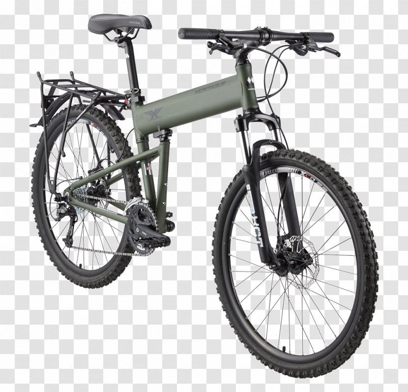 Folding Bicycle Montague Bikes Paratrooper Pro Mountain Bike Transparent PNG